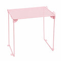 Faltbarer Spind-Organizer, Vielseitiges Regal ohne Montage, Ideal für Fitnessstudio und Büro, Rosa